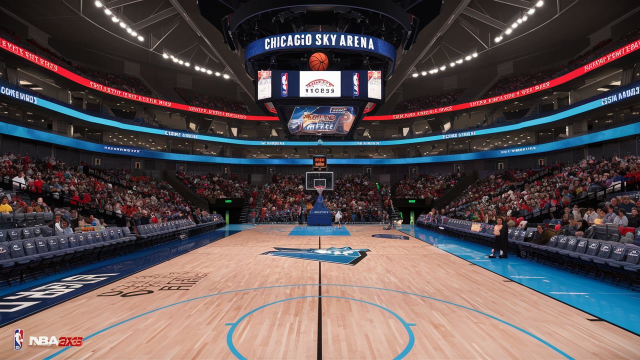 NBA 2k23 Chicago Sky Arena