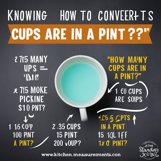 How many cups are in a pint