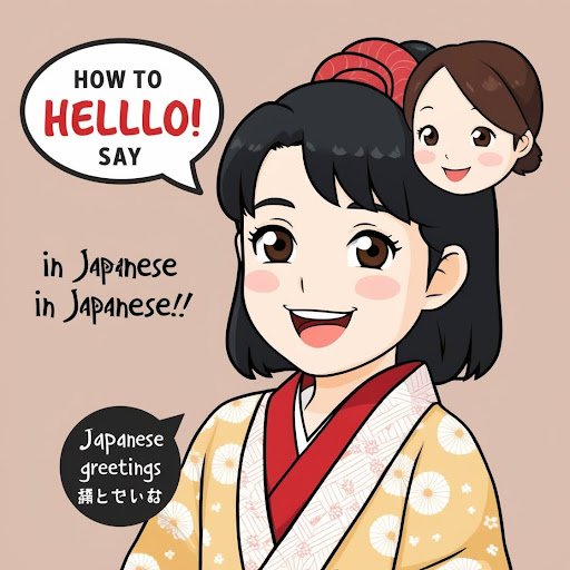 How To Say Hello in Japanese