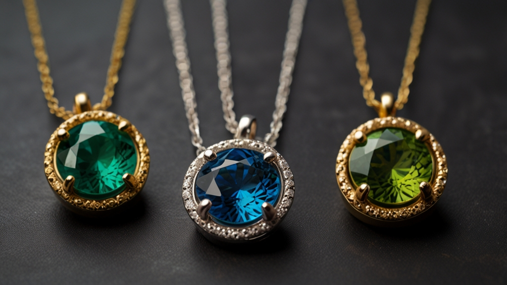 Lark Studio Jewelry Birthstone Necklaces Evergreen Co