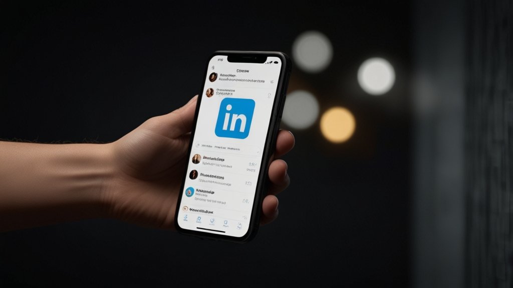 linkedin dark mode