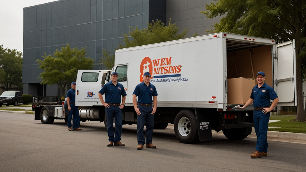 Two men and a truck